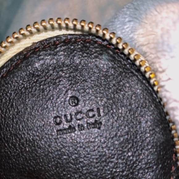 Gucci Pink Monogram Coin Purse - Picture 3 of 4